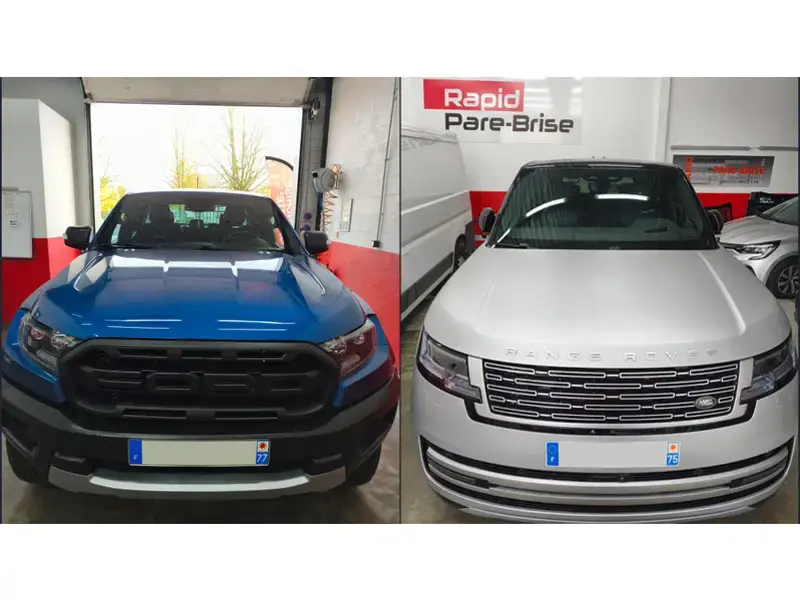 Deux véhicules Premium chez Rapid Pare-Brise !